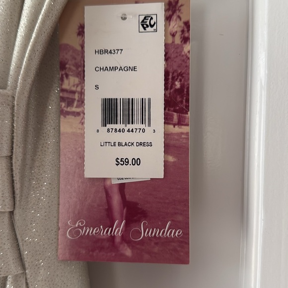 Sparky formal/cocktail dress. Never worn- still has tags! Size S - Picture 2 of 7